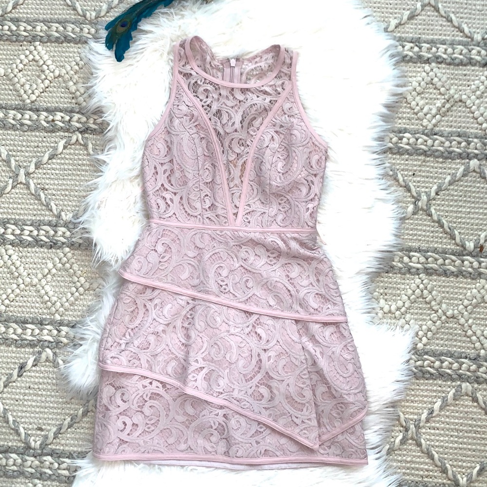 BCBG Hanah Lace Dress